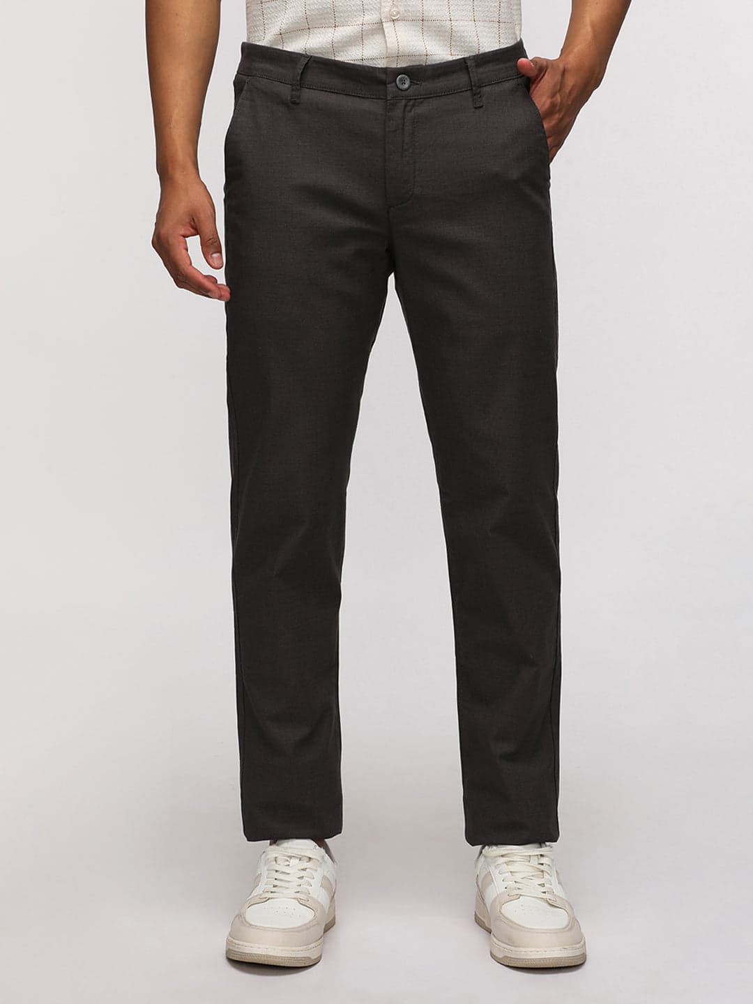 Slim Fit Sport Slate Trouser for Trendy Looks